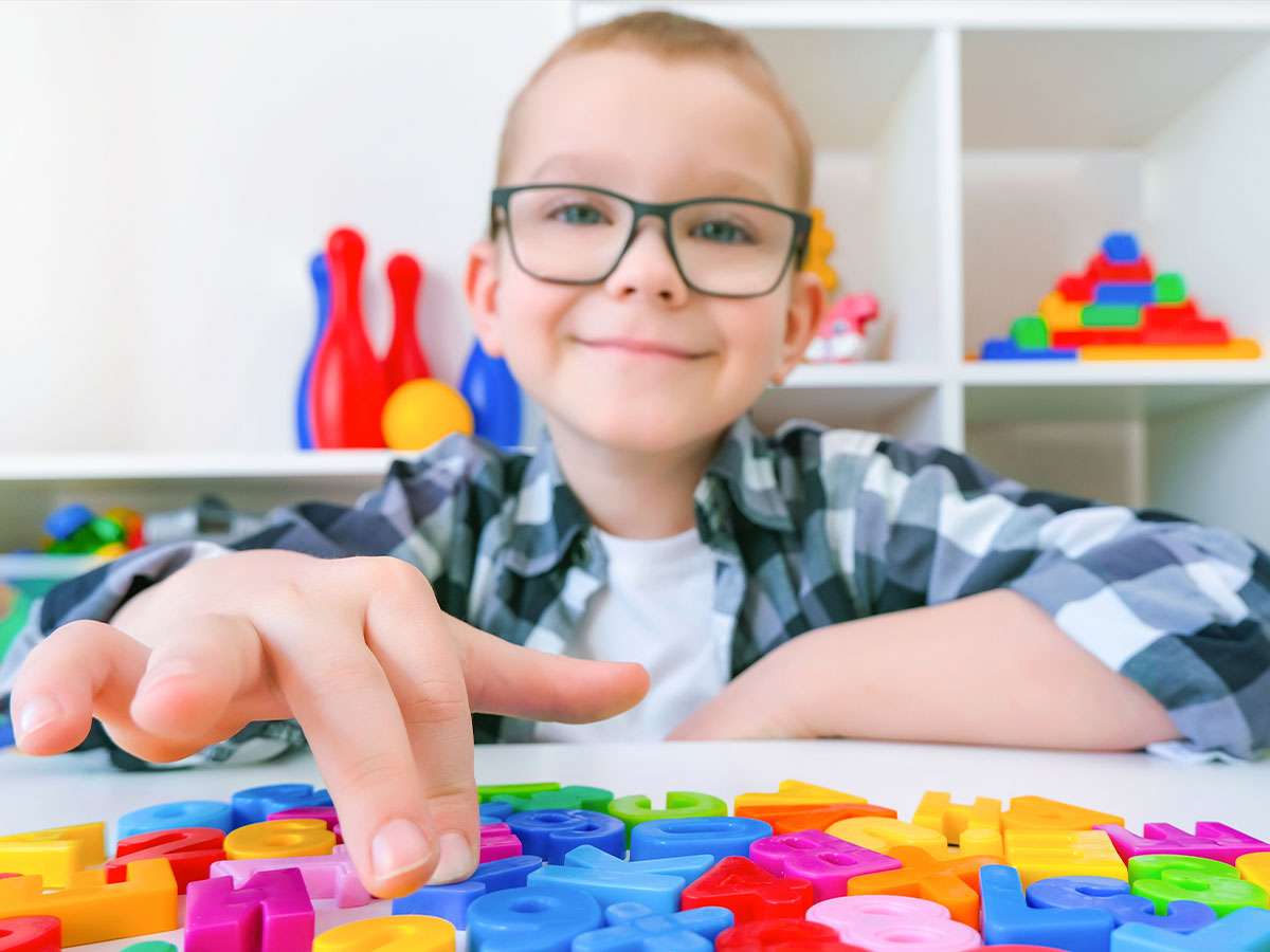 Child at Speech Therapy
